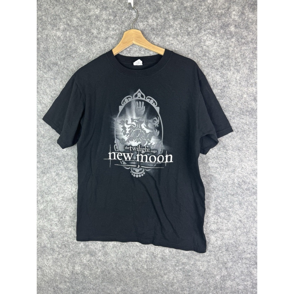Vintage Twilight Tshirt Mens Medium Movie Promo Jacob Edward Y2K New Moon Saga